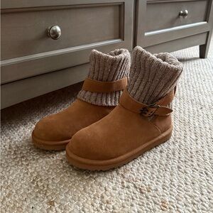 UGG Cambridge Women’s Suede Boots CHESTNUT US 8